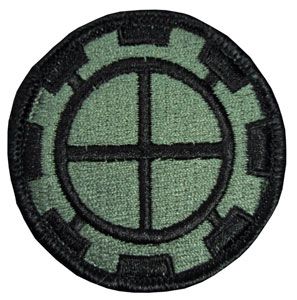 Army 35th Engineering Brigade ACU Velcro Patch
