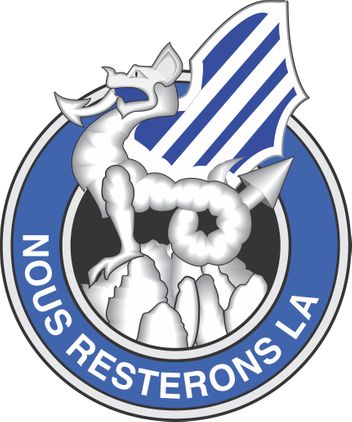 Army 3rd Infantry Division Unit Crest Vinyl Transfer Decal