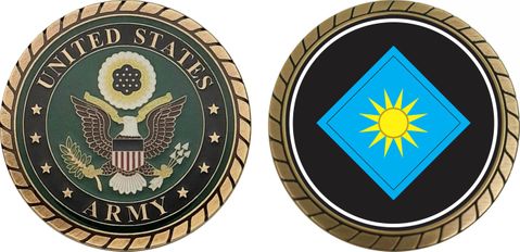 Army 40th Infantry Division Challenge Coin