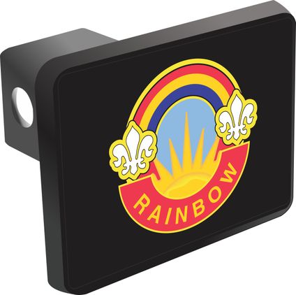 Army 42nd Infantry Division Unit Crest Hitch Cover