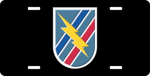 Army 48th Infantry Brigade Georgia License Plate