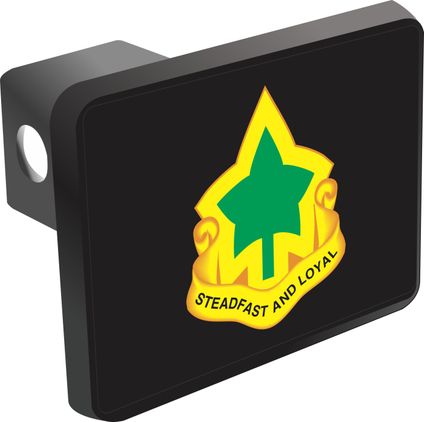 Army 4th Infantry Division Unit Crest Hitch Cover