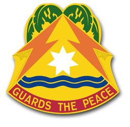 Army 53rd Signal Brigade Florida Unit Crest Vinyl Transfer Decal