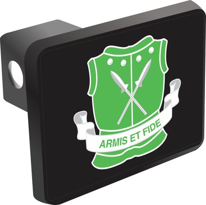 Army 5th Armored Division Unit Crest Hitch Cover