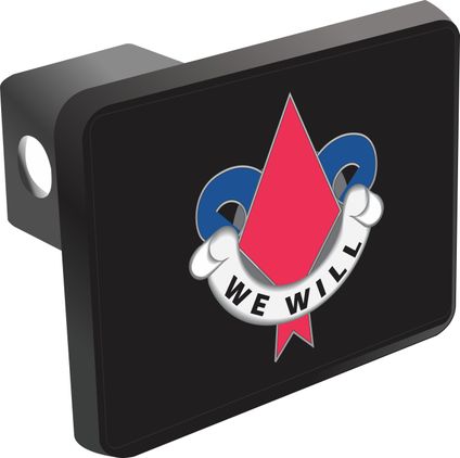 Army 5th Infantry Division Unit Crest Hitch Cover