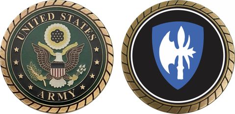 Army 65th ARCOM Division Challenge Coin