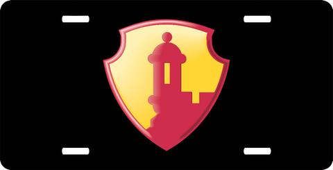 Army 65th Reserve Command License Plate