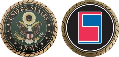 Army 69th Infantry Division Challenge Coin