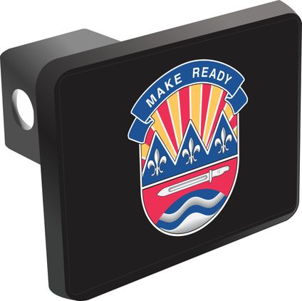 Army 75th Division Unit Crest Hitch Cover
