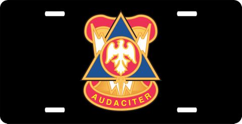 Army 78th Division Unit Crest  License Plate