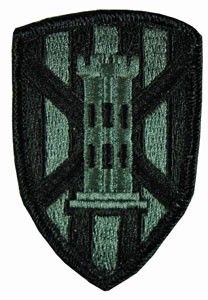 Army 7th Engineering Brigade ACU Velcro Patch