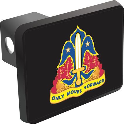 Army 80th Training Division Unit Crest Hitch Cover