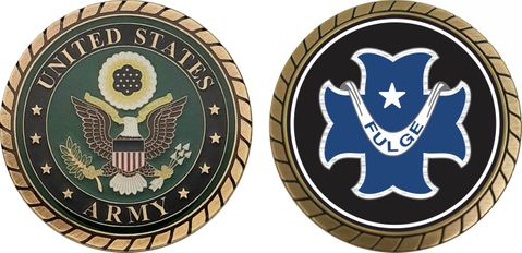 Army 83rd ARCOM Division Unit Crest Challenge Coin