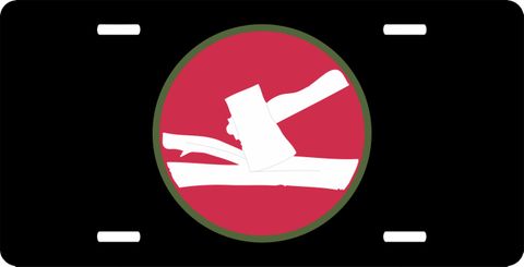 Army 84th Training Division  License Plate