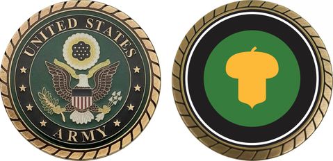 Army 87th Division Challenge Coin