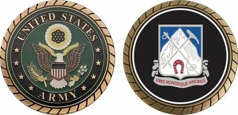 Army 87th Infantry RegimentChallenge Coin