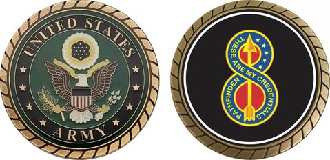 Army 8th Infantry Division Unit Crest Challenge Coin
