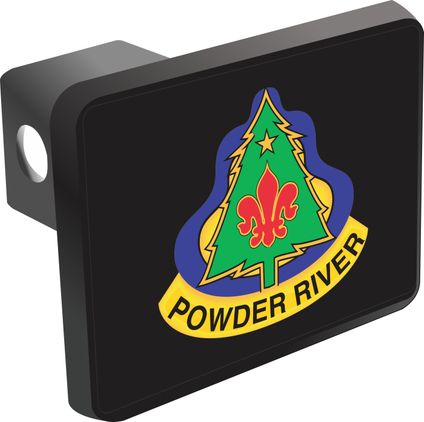 Army 91st Training Division Unit Crest Hitch Cover