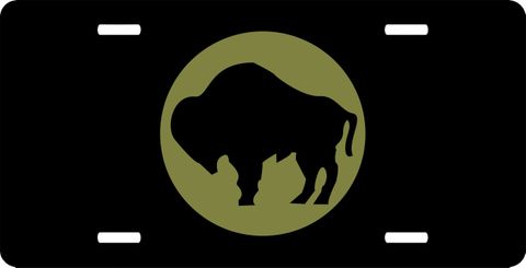 Army 92nd Infantry Division  License Plate