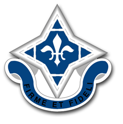 Army 92nd Infantry Division Unit Crest Vinyl Transfer Decal