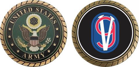 Army 95th Training Division Challenge Coin