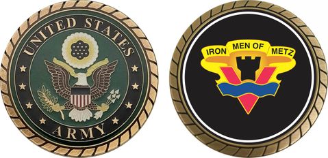 Army 95th Training Division Unit Crest Challenge Coin