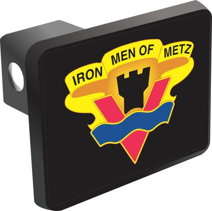 Army 95th Training Division Unit Crest Hitch Cover