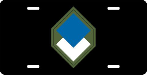 Army 96th ARCOM Division  License Plate