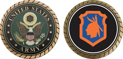 Army 98th Training Division Challenge Coin