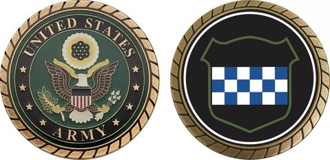 Army 99th Regional Support Command Division Challenge Coin