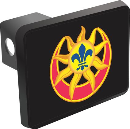 Army 9th Infantry Division Unit Crest Hitch Cover