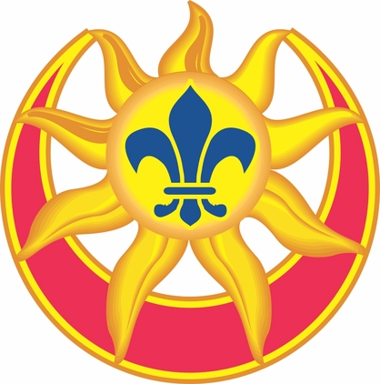 Army 9th Infantry Division Unit Crest  Vinyl Transfer Decal