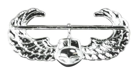 Army Air Assault Badge - Mirrored Finish