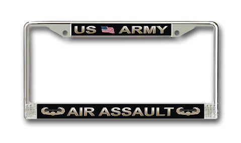 Army Air Assault License Plate Frame
