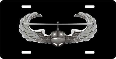 Army Air Assault Wings License Plate