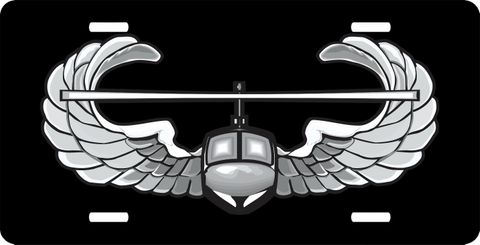 Army Air Assault Wings  License Plate