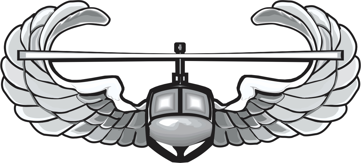 Army Air Assault Wings Vinyl Transfer Decal