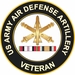 Army Air Defense Artillery Afghanistan and Iraq Decal