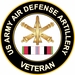Army Air Defense Artillery Afghanistan Decal