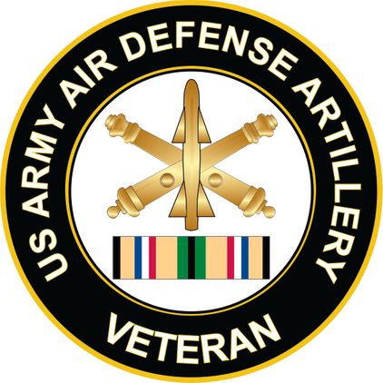 Army Air Defense Artillery Gulf War Veteran Decal