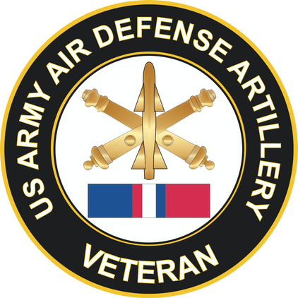 Army Air Defense Artillery Kosovo Veteran Decal