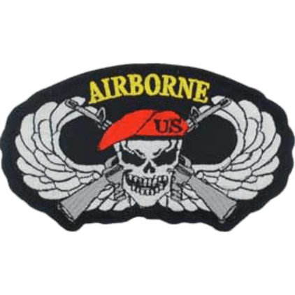 Special Forces Airborne Skull Patch