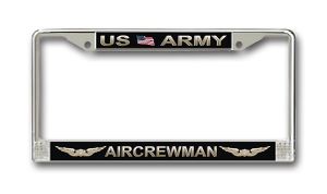 Army AirCrewman License Plate Frame