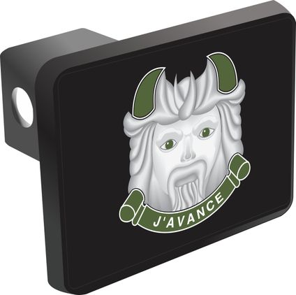 Army Armored Division Unit Crest World War II Hitch Cover