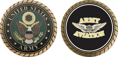 Army Aviation Challenge Coin