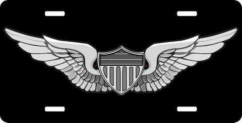 Army Aviator Wing  License Plate
