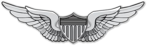Army Aviator Wing  Vinyl Sticker