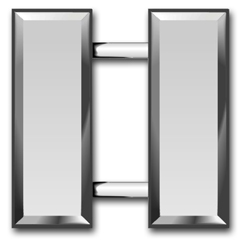 Army Captain Rank Vinyl Sticker