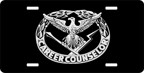 Army Career Counselor License Plate