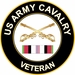Army Cavalry Afghanistan Decal